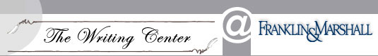 Franklin & Marshall Writing Center Logo